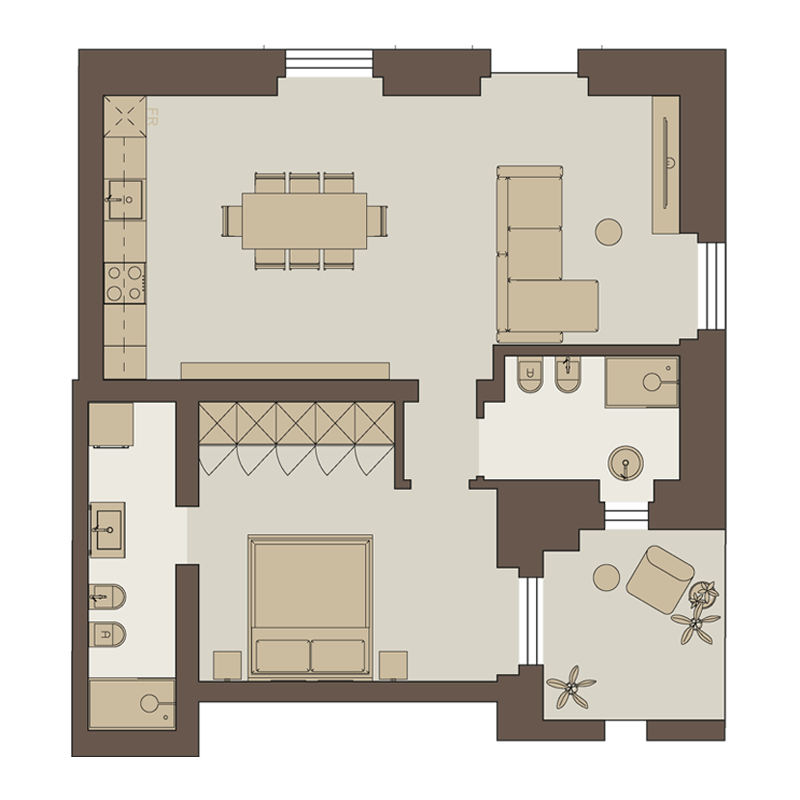 Home Bilocale